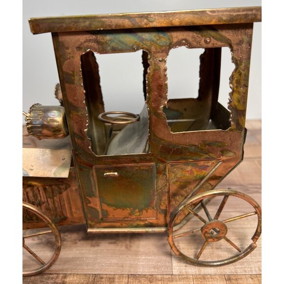 Vintage George Good Copper Car Music Box Model T - Picture 2 of 6